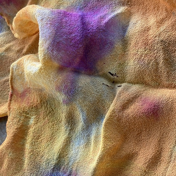 ***Bundle Me for Free  Add-on
Hand dyed Silk Crepe Scarf - Picture 3 of 5